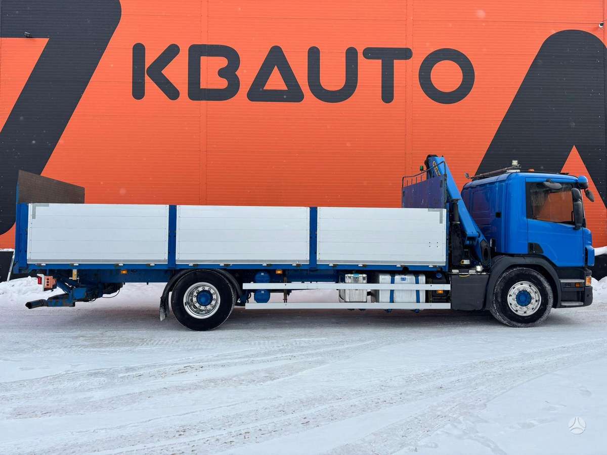 Scania P 250 4x2, с краном