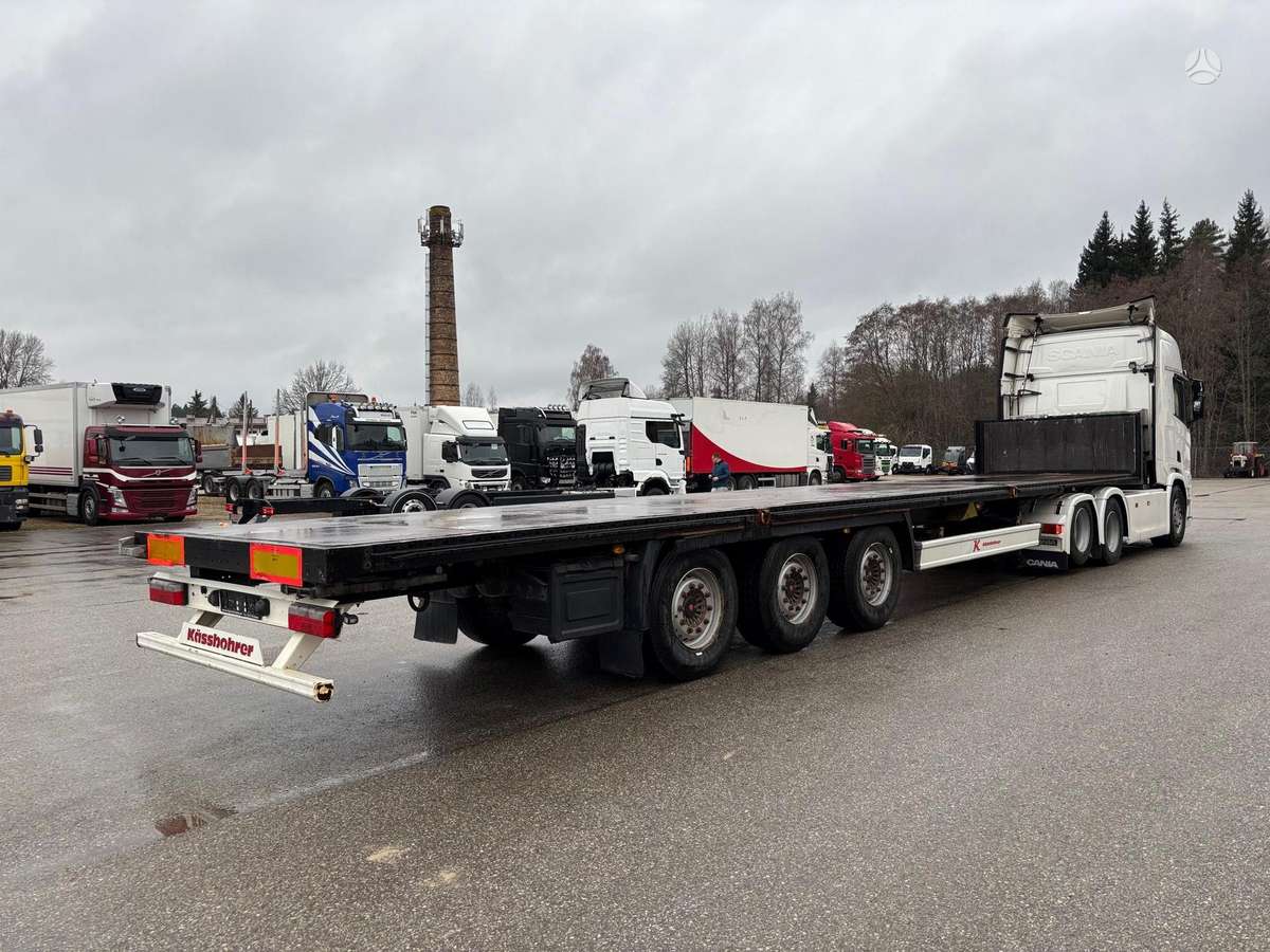 Kässbohrer XS + LIFTING AXLE, dropside