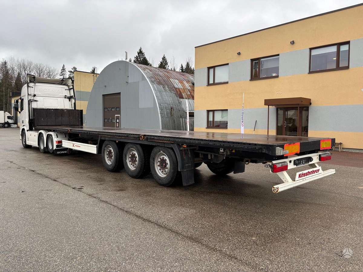 Kässbohrer XS + LIFTING AXLE, dropside
