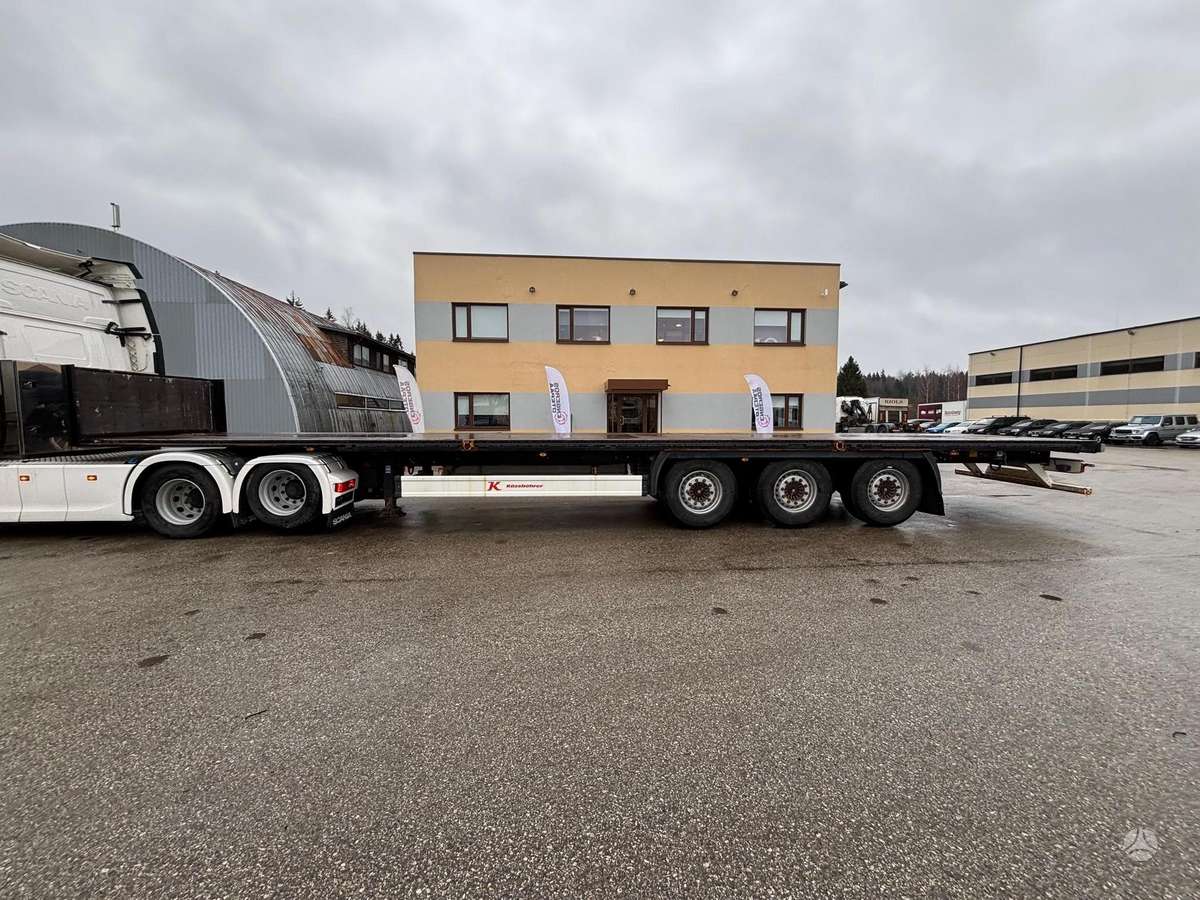 Kässbohrer XS + LIFTING AXLE, dropside