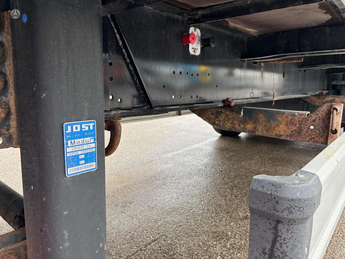 Kässbohrer XS + LIFTING AXLE, dropside