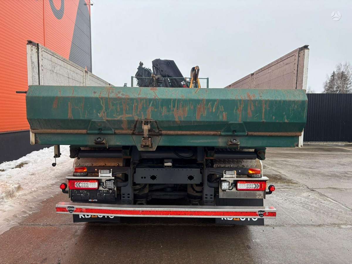 Volvo FM 450 8x4*4, dumpers with crane