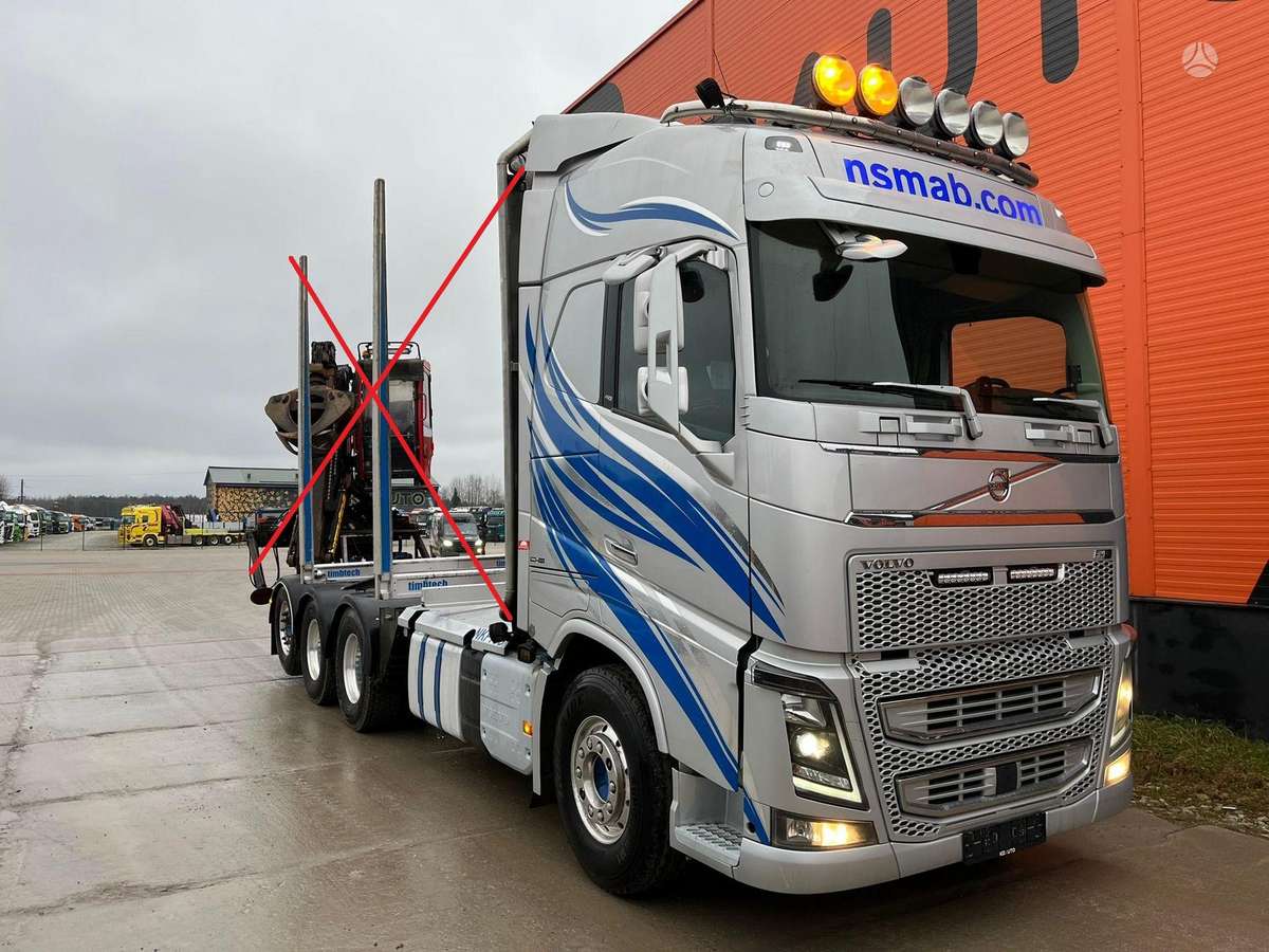 Volvo FH 16 650 8x4*4, шасси