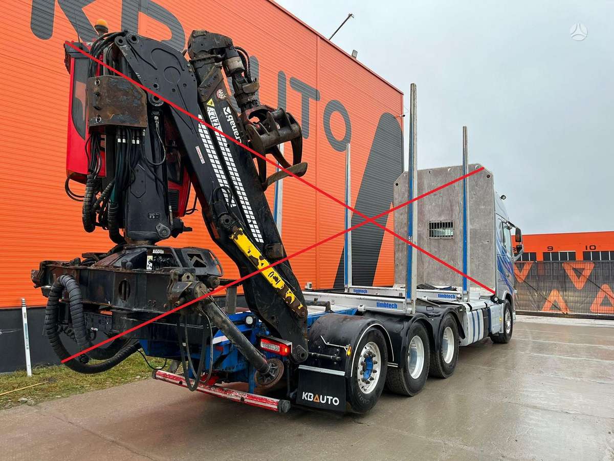 Volvo FH 16 650 8x4*4, шасси