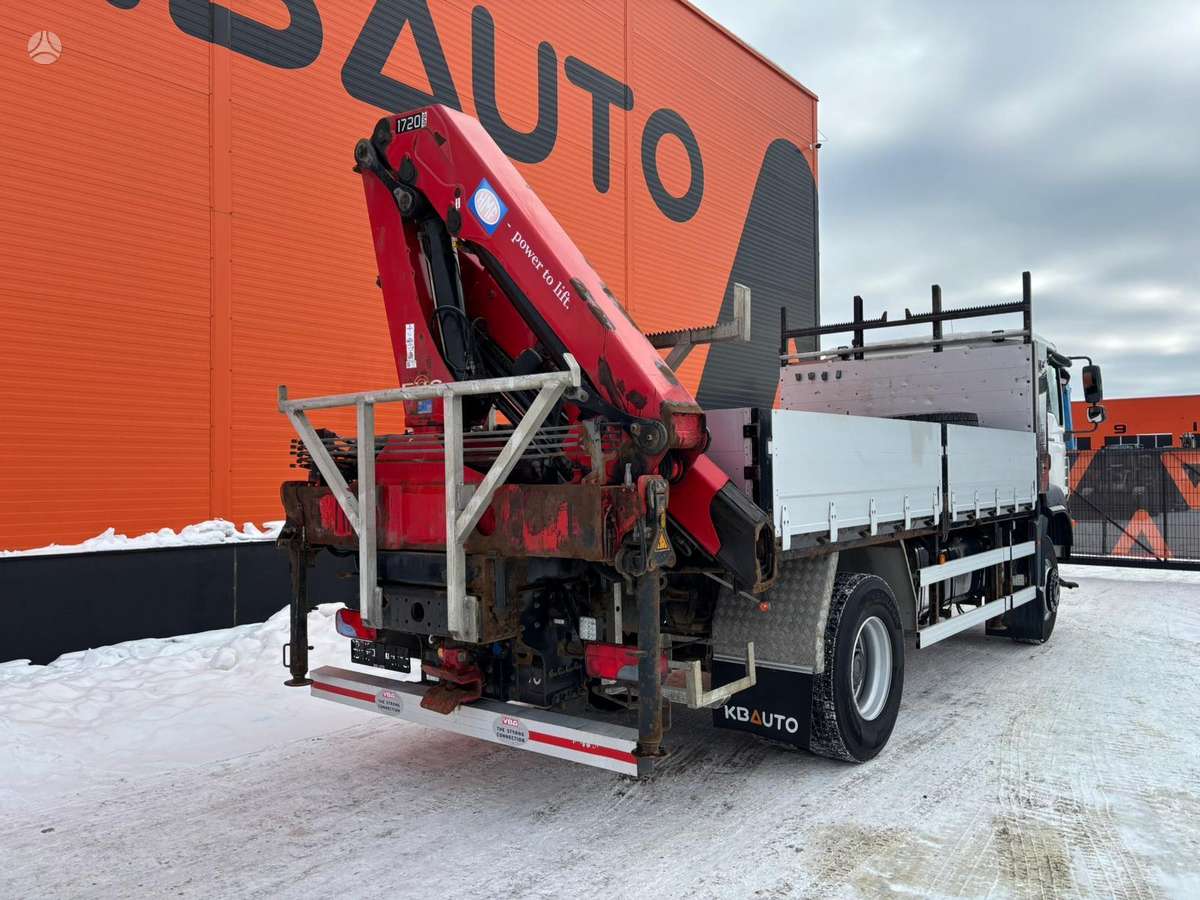 MAN TGM 18.340 4x4, с краном