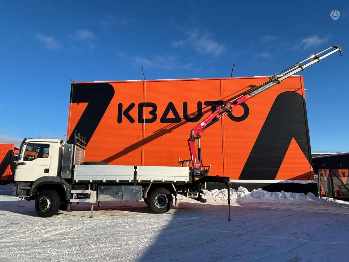 MAN TGM 18.340 4x4, crane trucks
