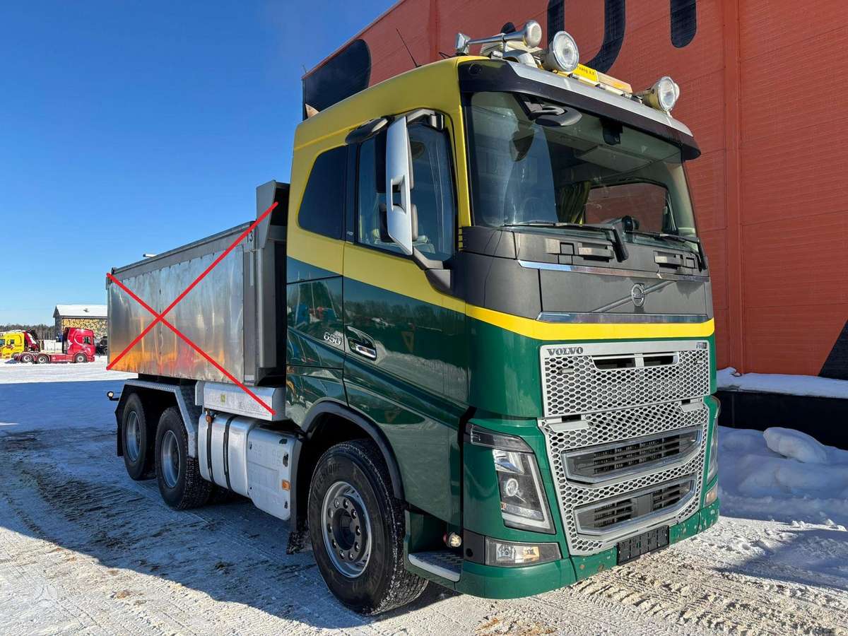 Volvo FH 16 650 6x4, шасси