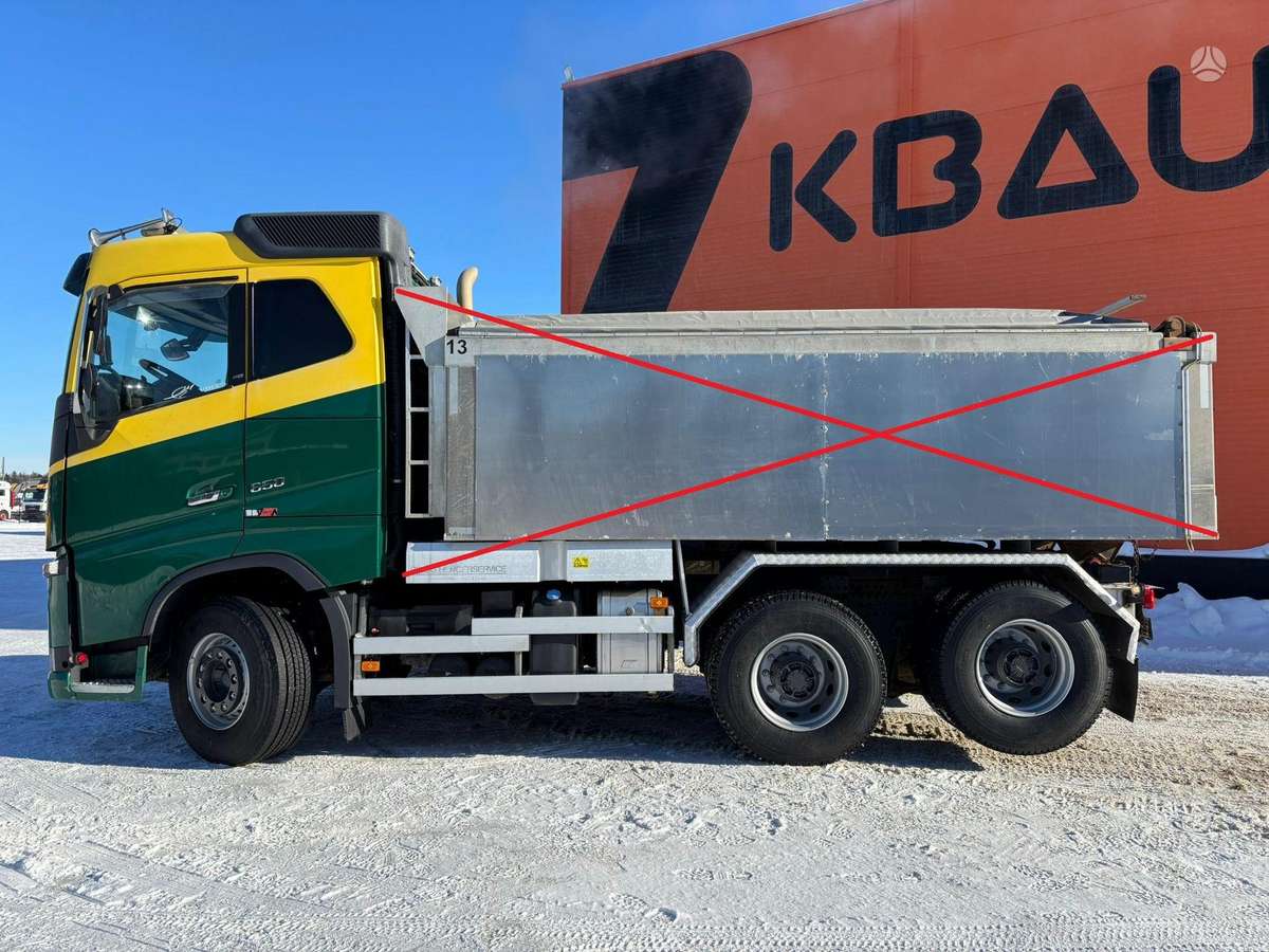 Volvo FH 16 650 6x4, шасси