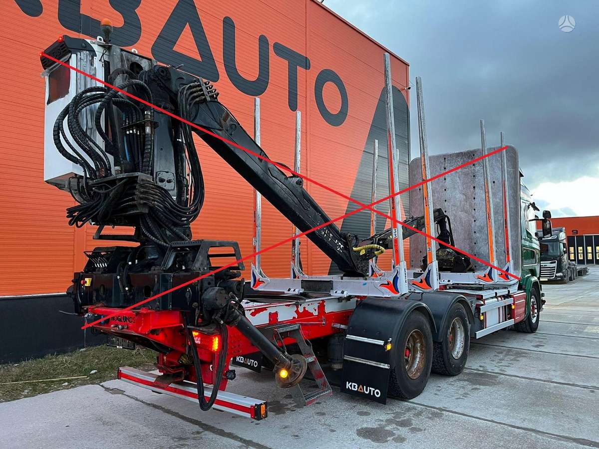 Scania R 580 6x4, шасси