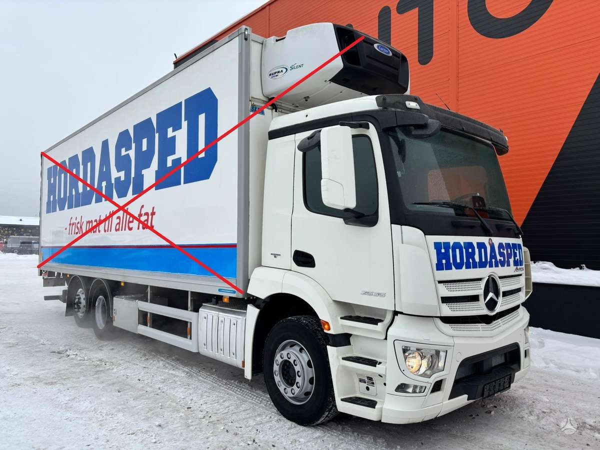 Mercedes-Benz Antos 2535 6x2*4, шасси