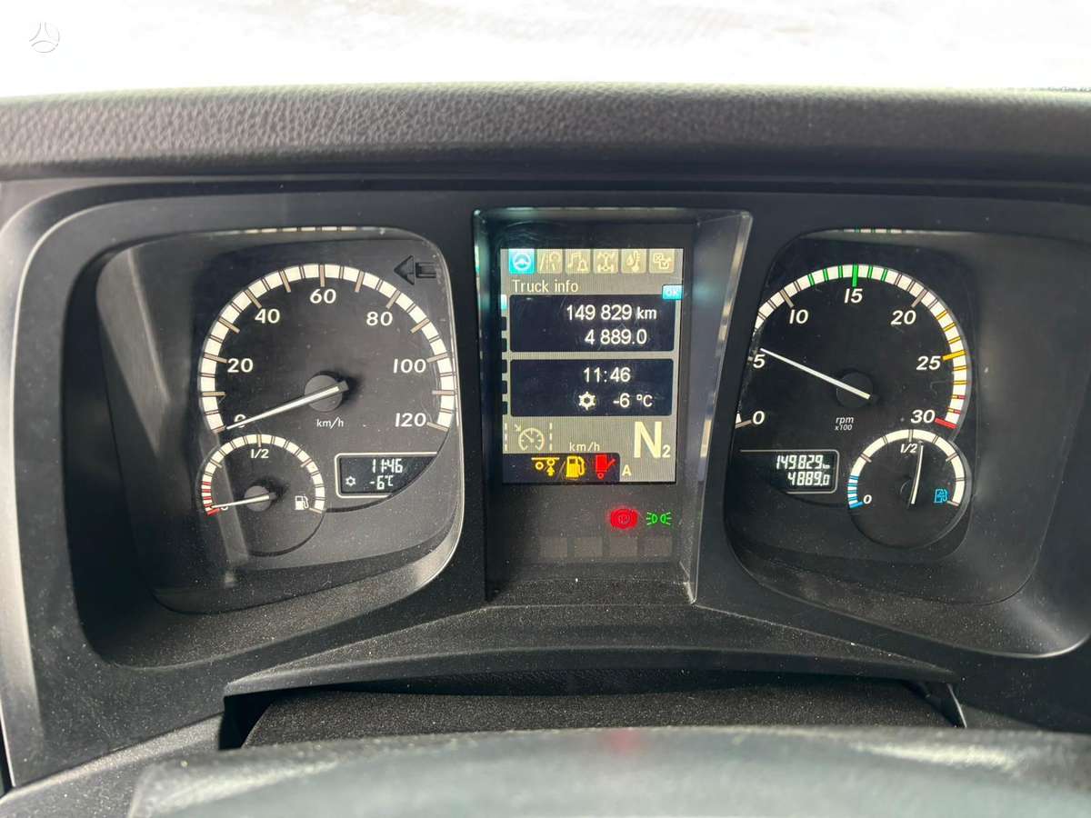Mercedes-Benz Antos 2535 6x2*4, шасси