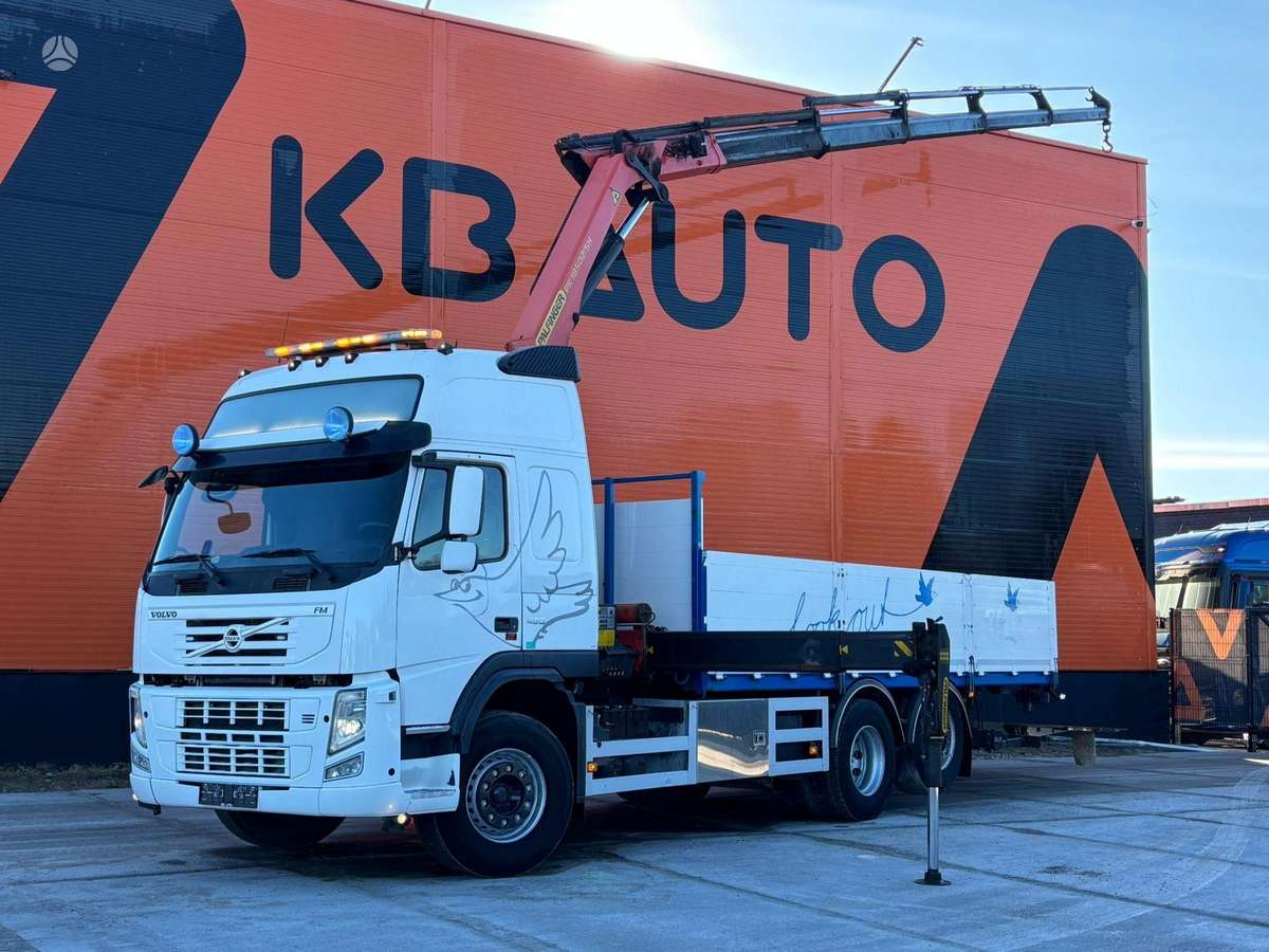 Volvo FM 460 6x2, с краном