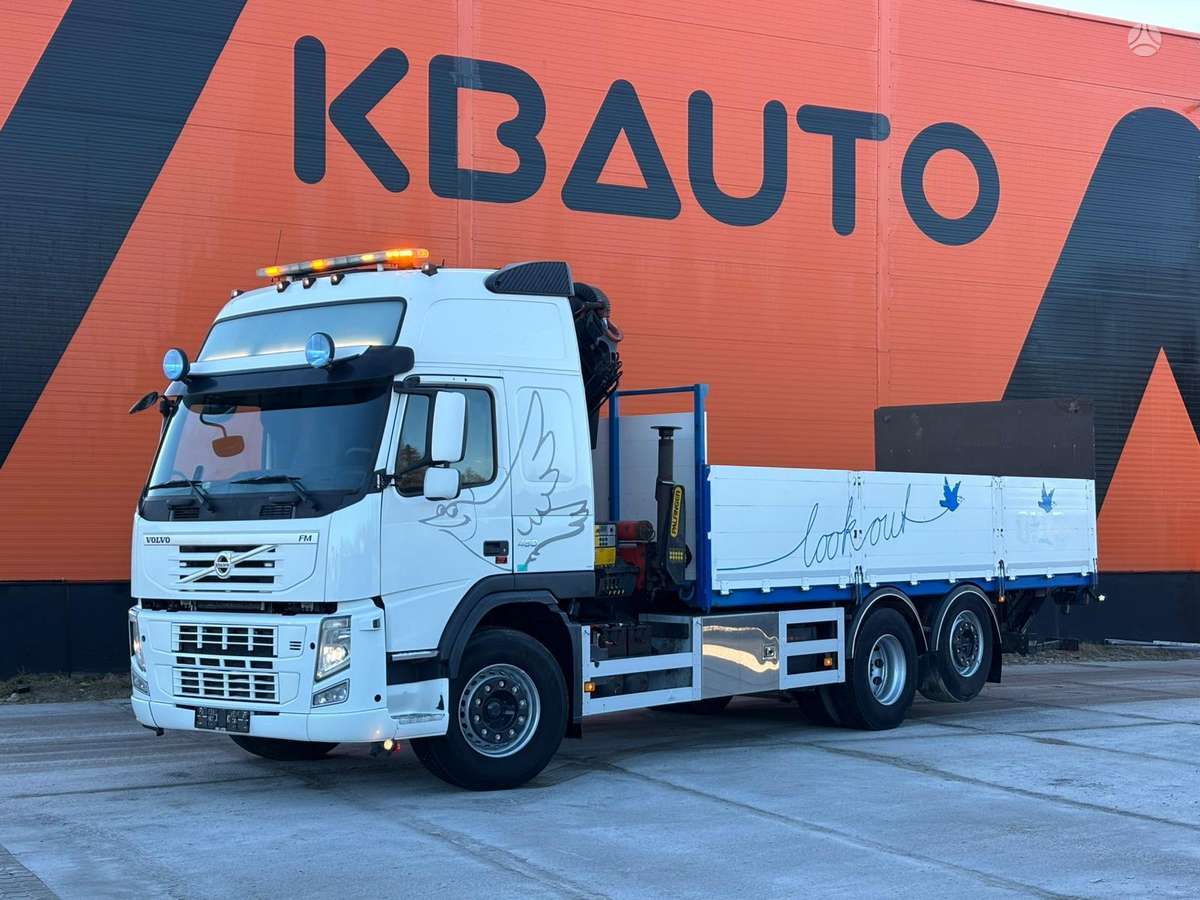Volvo FM 460 6x2, с краном