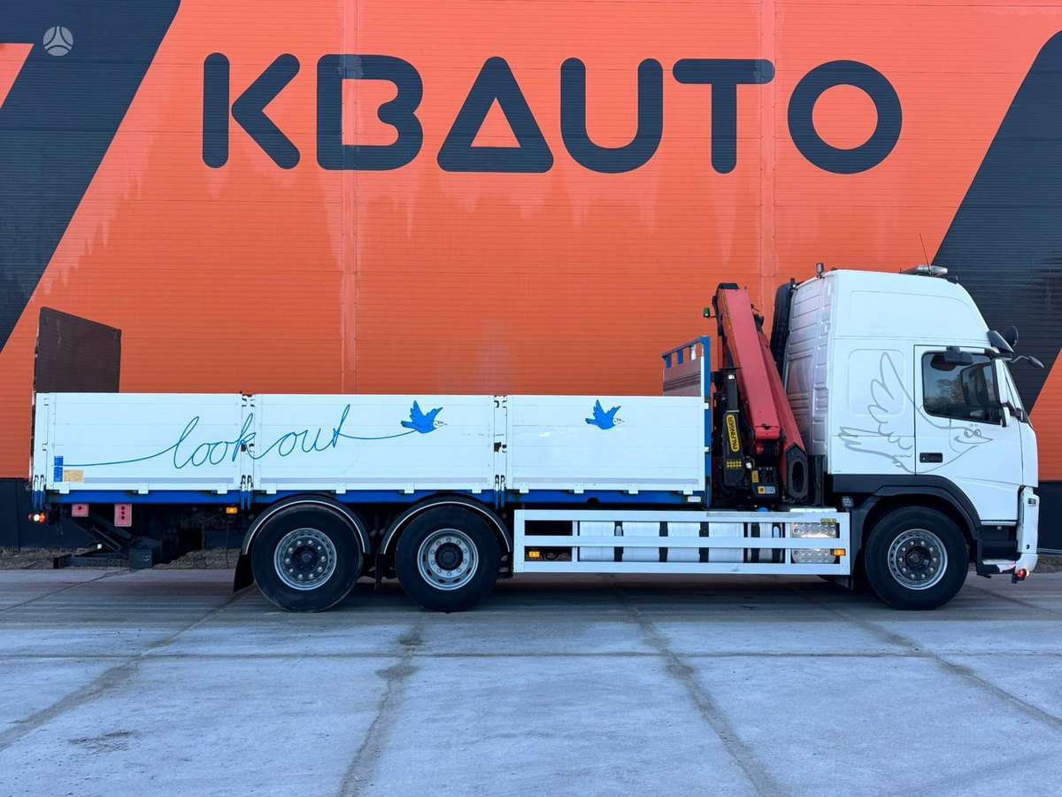 Volvo FM 460 6x2, с краном