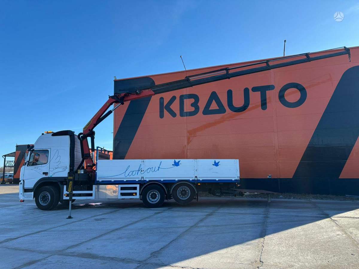 Volvo FM 460 6x2, с краном