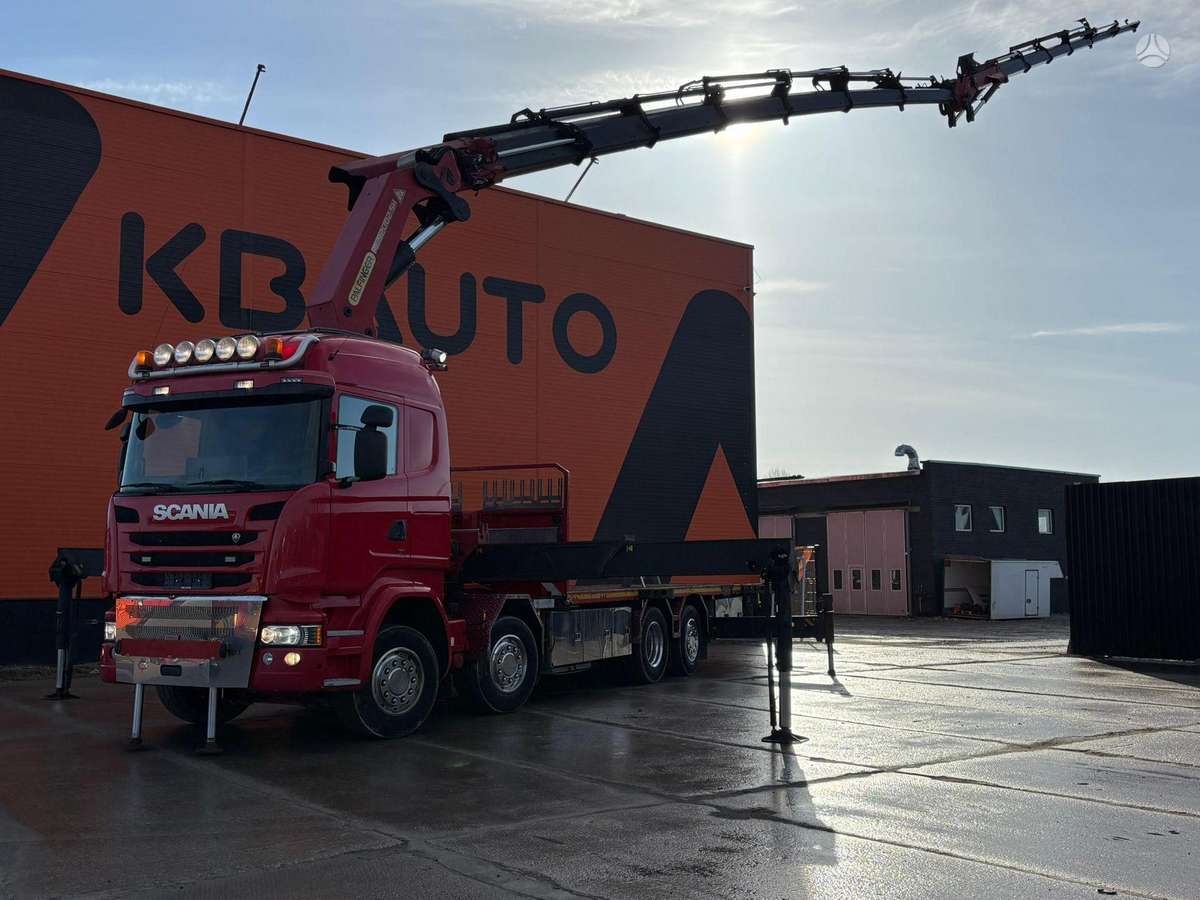 Scania R 450 8x2*6, su kranu