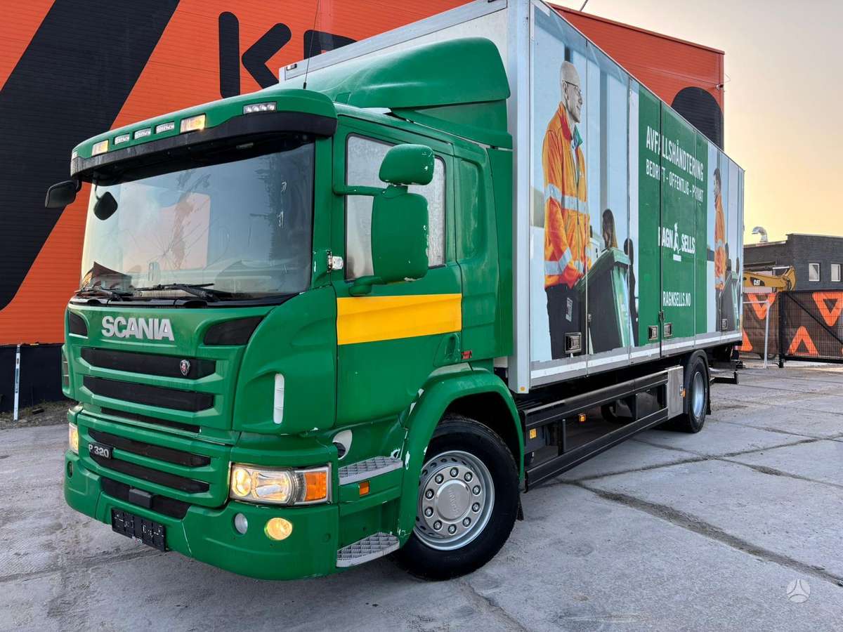 Scania P 320 4x2, box trucks / box vans