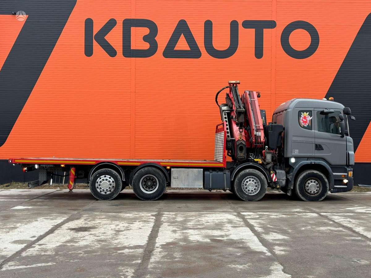 Scania G 440 8x2*6, ar krānu