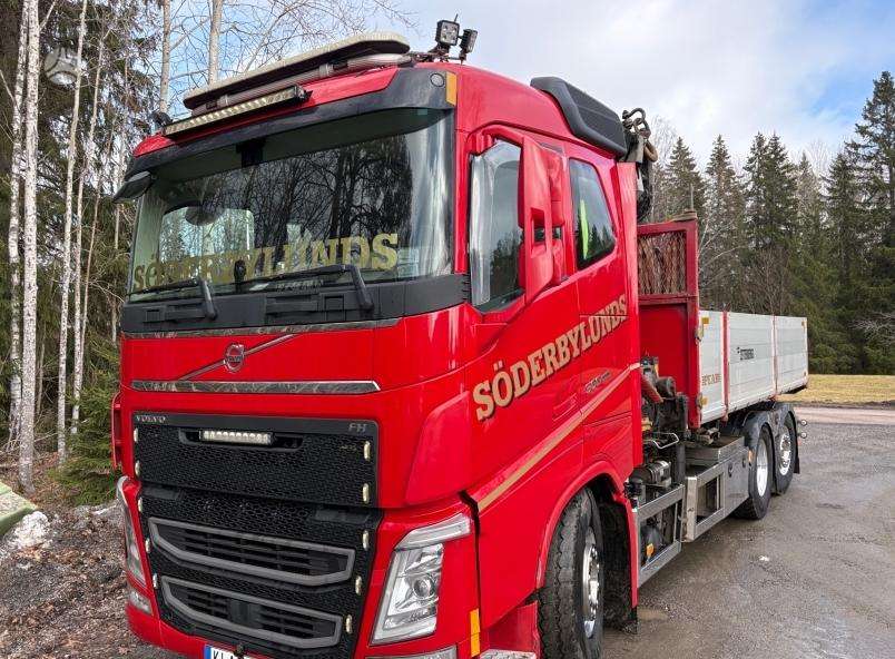 Scania R450 Hiab 211, самосвалы с краном