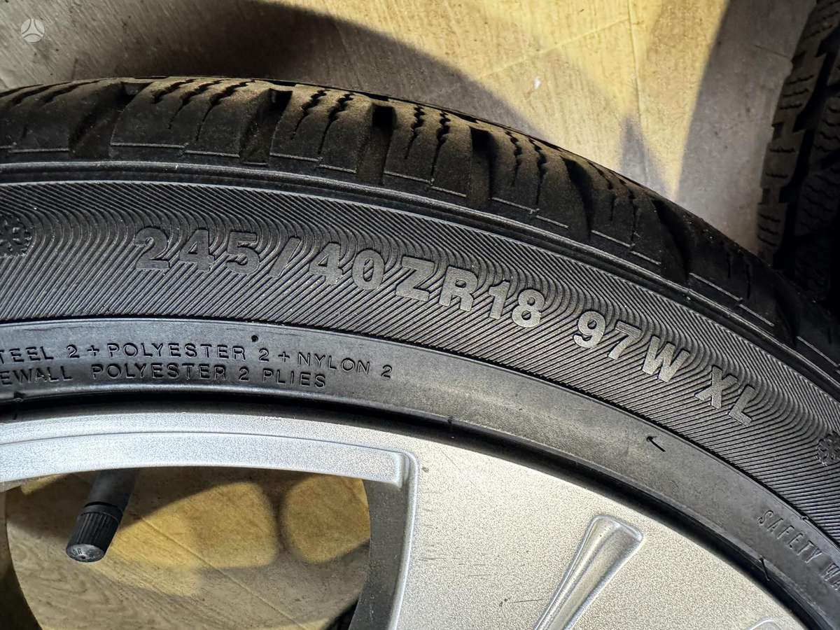 Autec Su padangomis, легкосплавные , R18