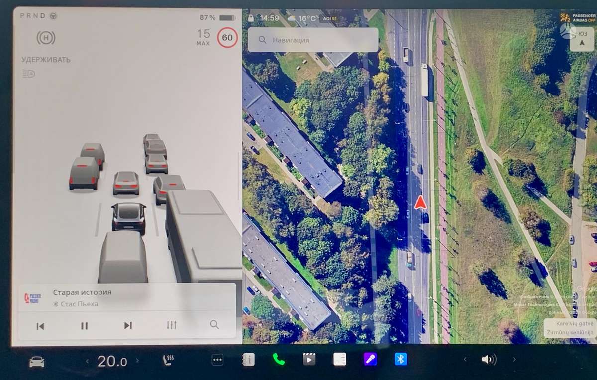 Tesla Model 3, 60 кВт·ч, Седан