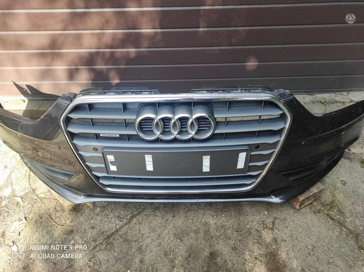 Audi A4 bamperi, radiatora režģis