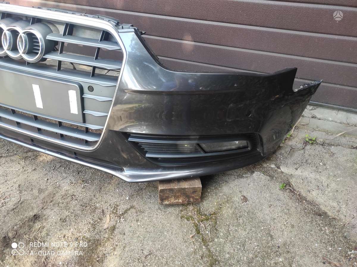 Audi A4 bamperi, radiatora režģis