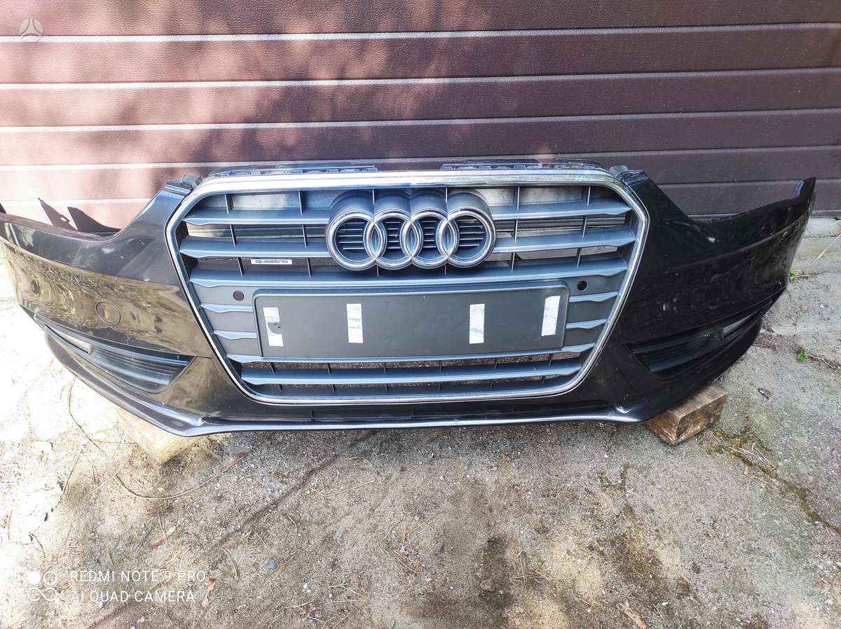 Audi A4 bamperi, radiatora režģis