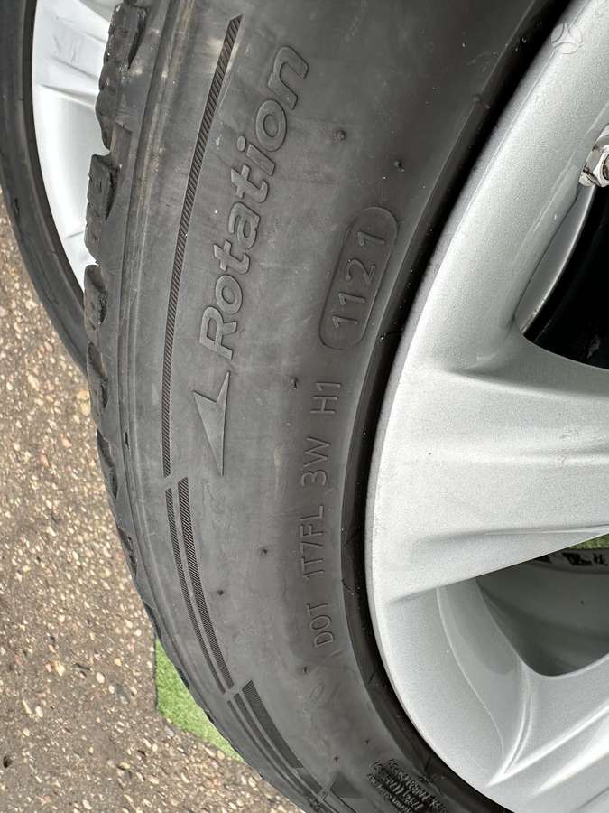 Hankook 7mm, 2021m, universalios 225/50 R18