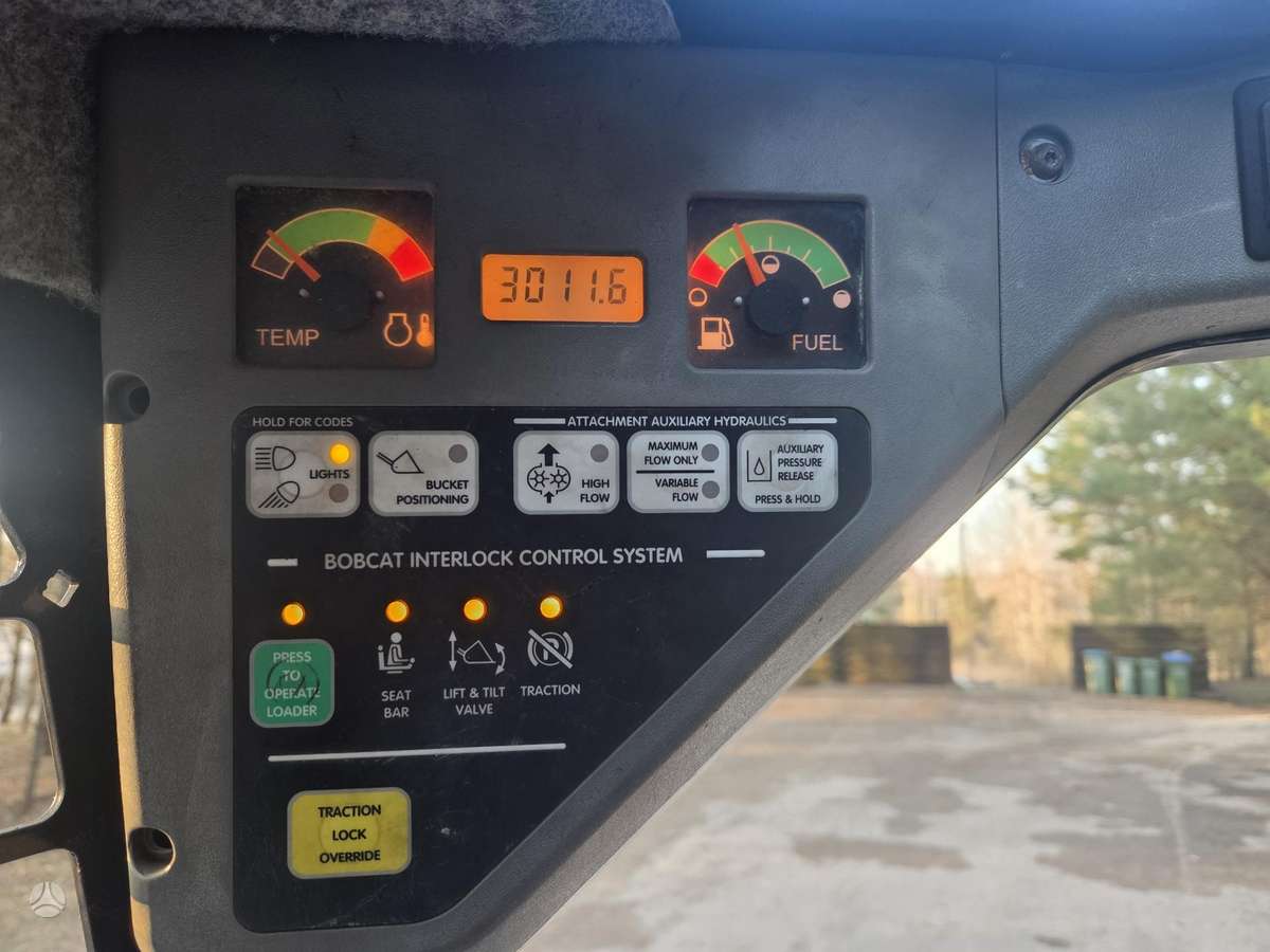 Bobcat S175, mini loaders