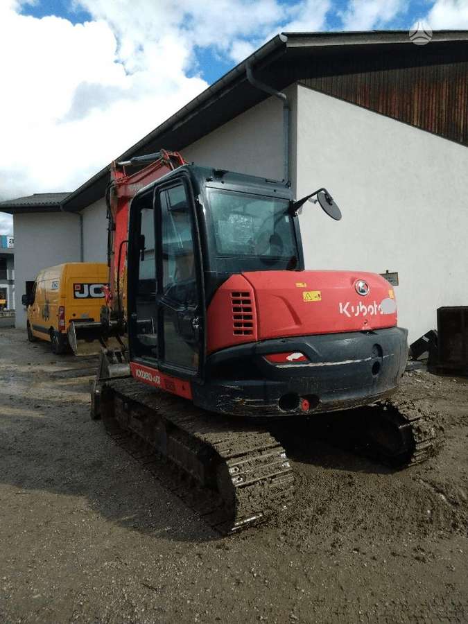 Kubota KX080-4a, мини-экскаваторы