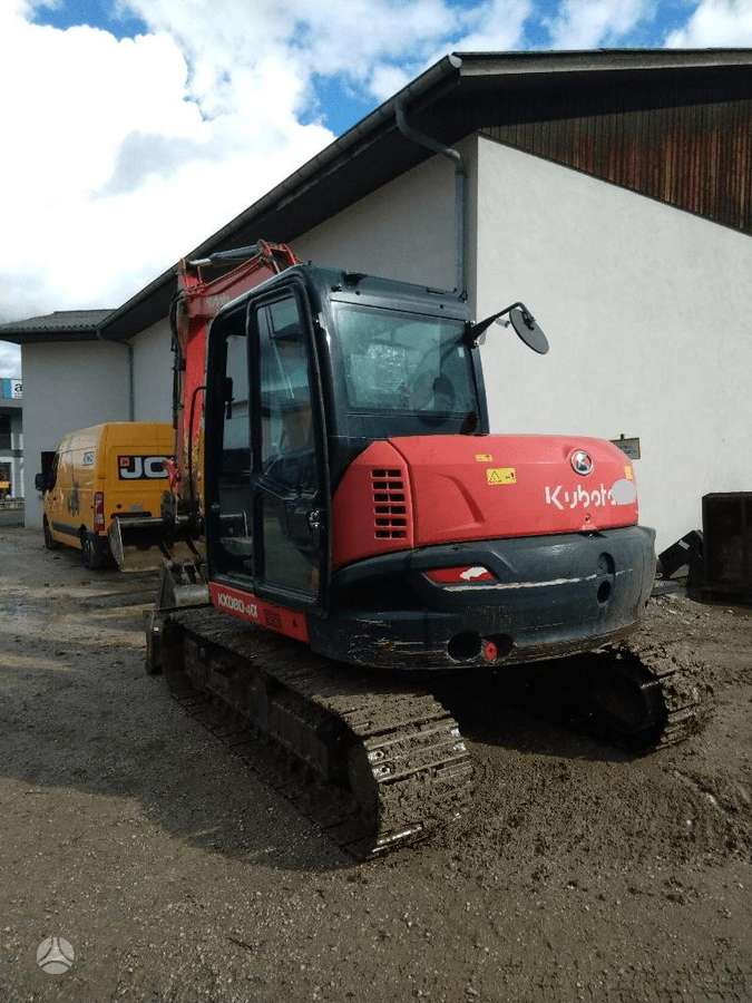 Kubota KX080-4a, excavator