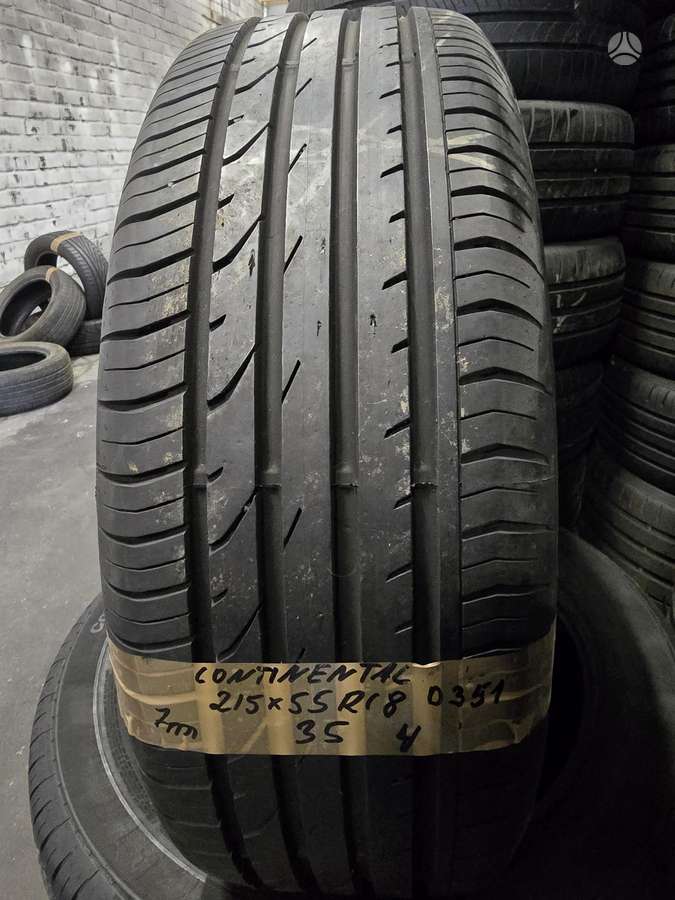Continental, летние 215/55 R18