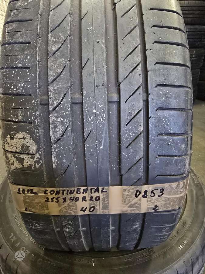 Continental, summer 255/40 R20