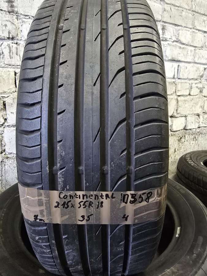 Continental, летние 215/55 R18