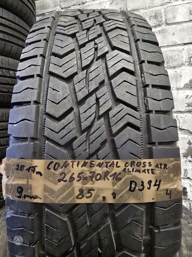 Continental, vasaras 265/70 R16