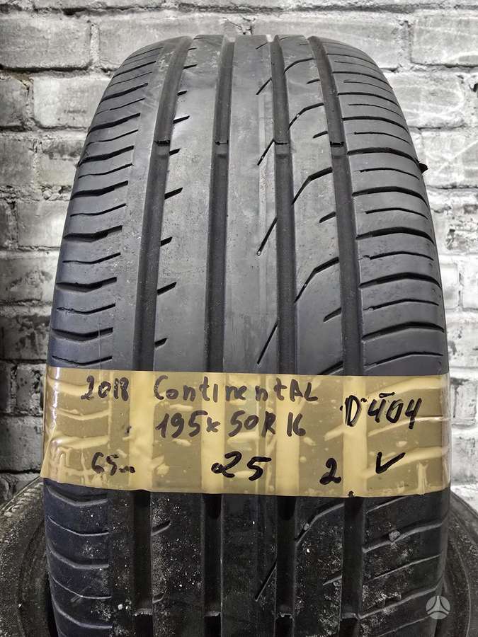 Continental, летние 195/50 R16