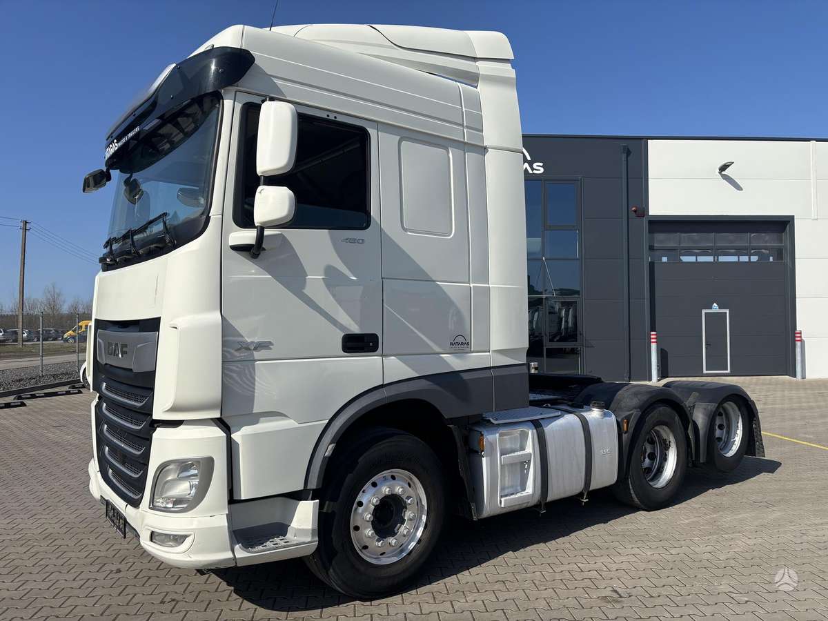 DAF XF 480 FTS, 2 спальных места
