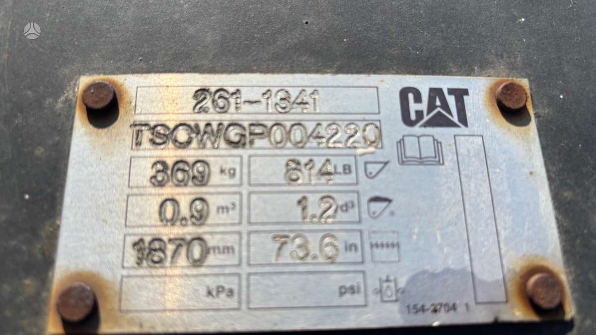 Caterpillar Skid Steer. Bobcat., buckets