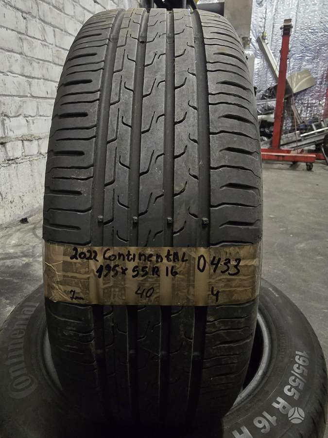 Continental, summer 195/55 R16