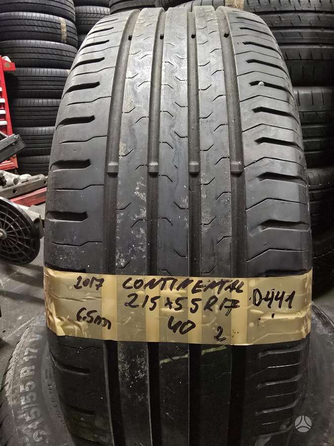 Continental, vasarinės 215/55 R17