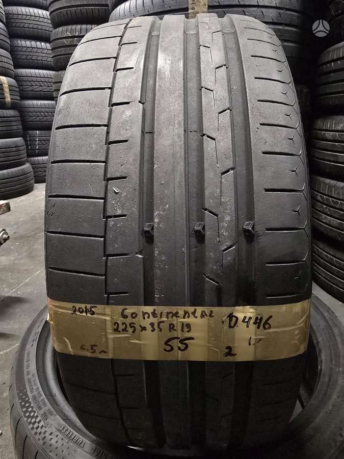 Continental, летние 225/35 R19