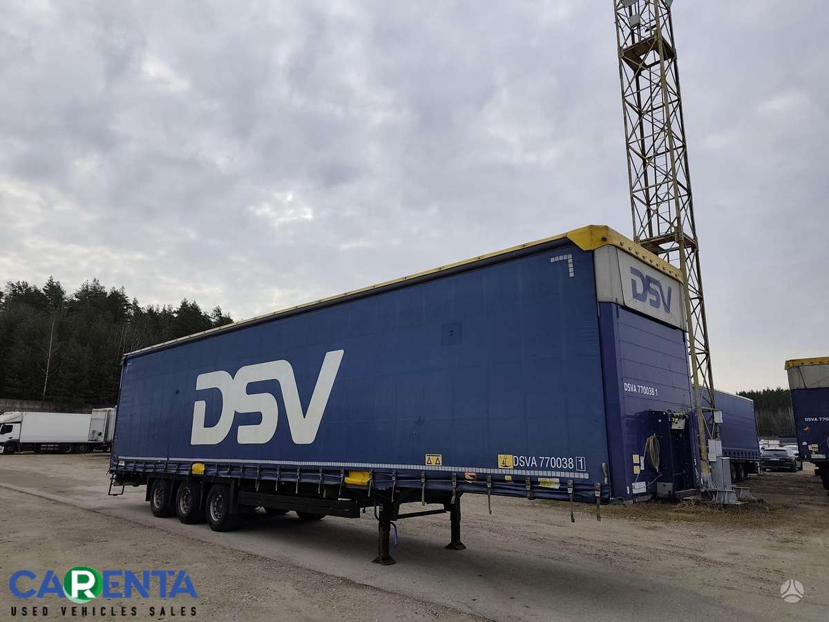 Schmitz SCS 24 Mega, užuolaidinės / tentinės