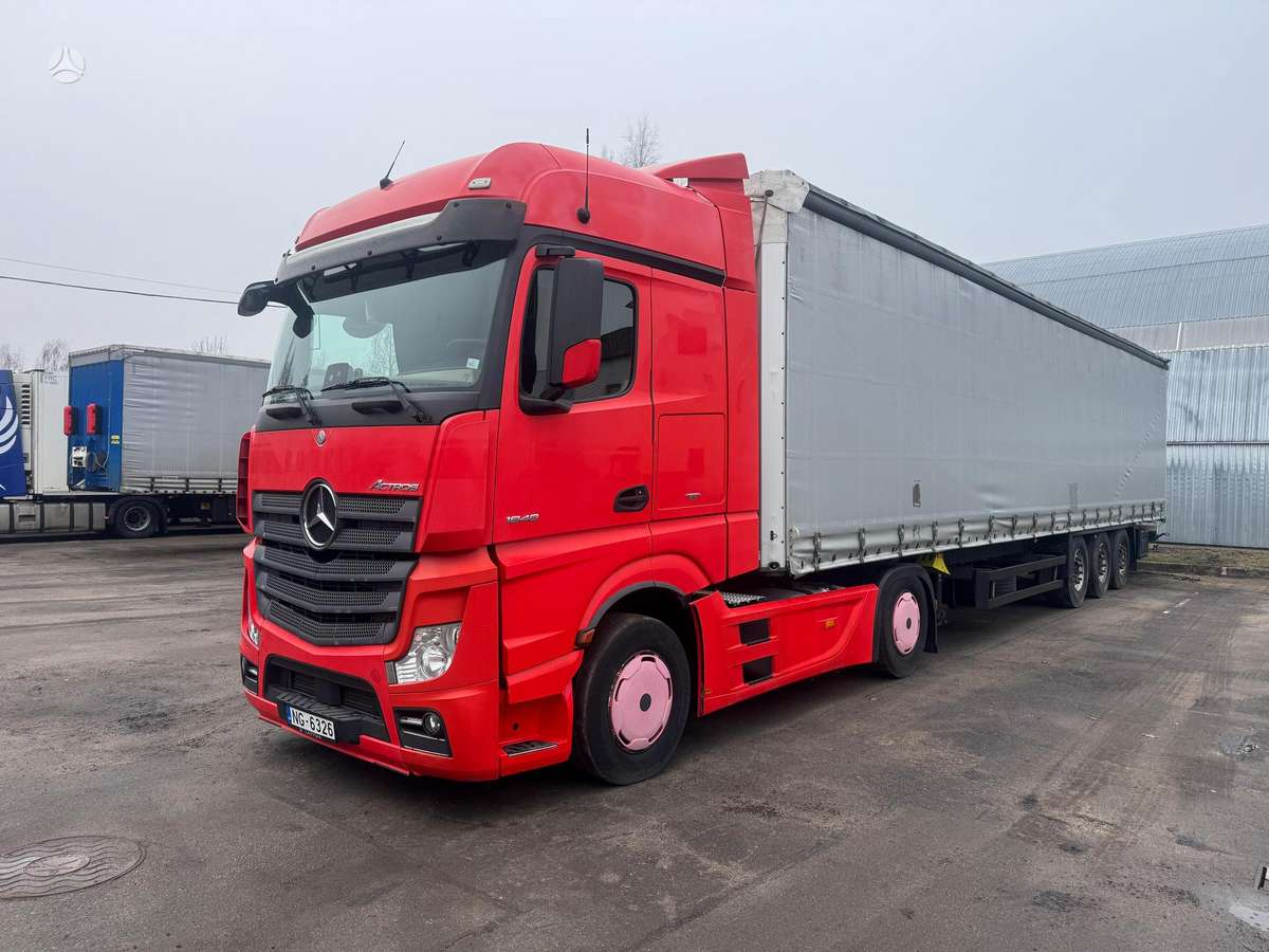 Mercedes-Benz ACTROS, double sleeper