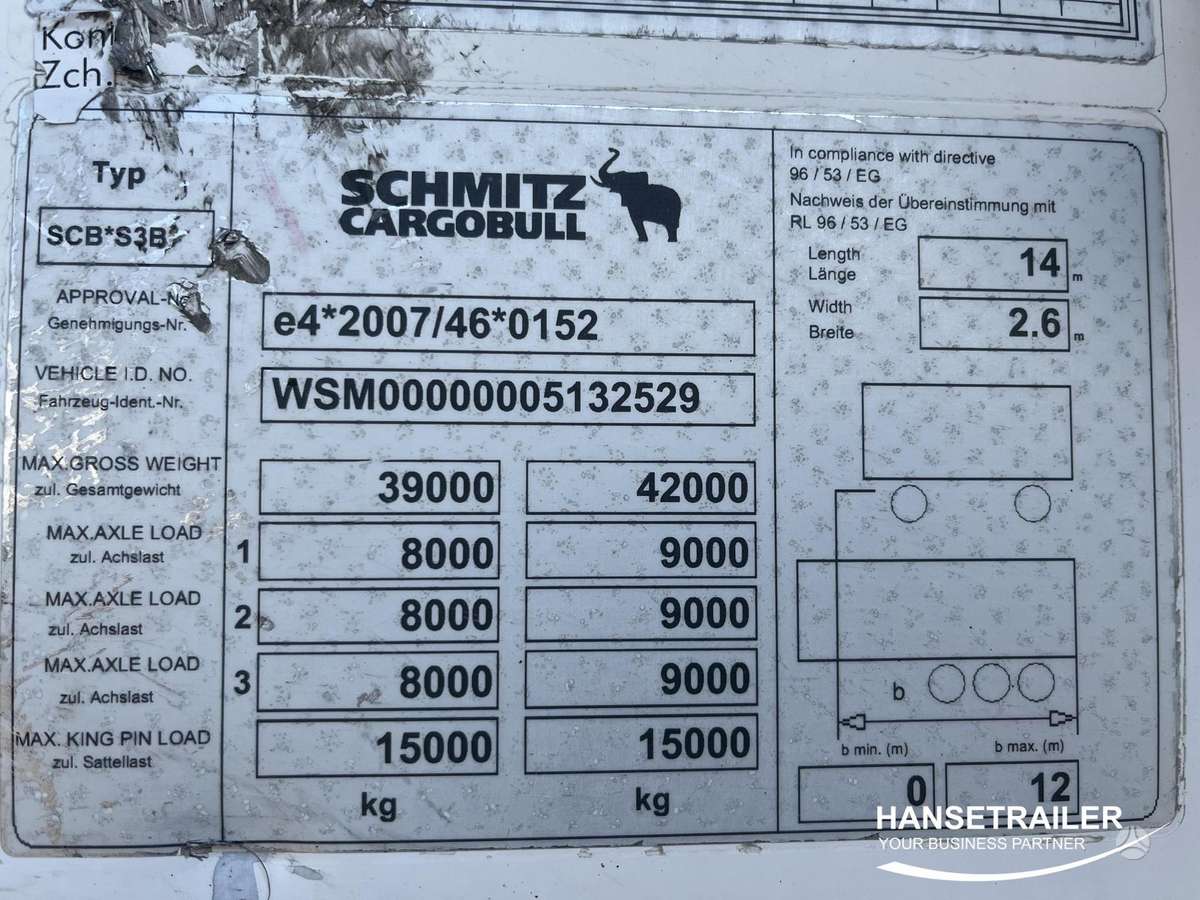 Schmitz SKO 24 Multitemp Double deck, refrižerātori