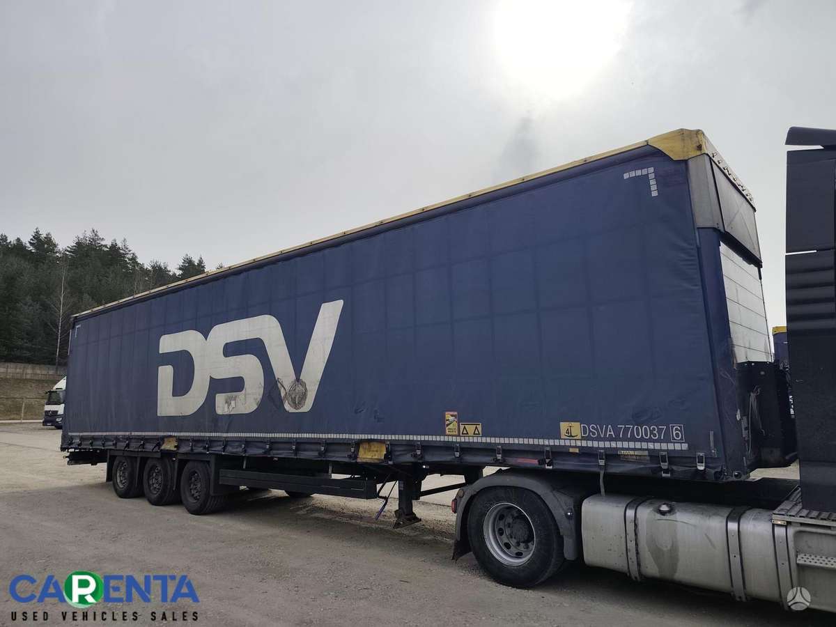 Schmitz SCS 24 Mega, užuolaidinės / tentinės