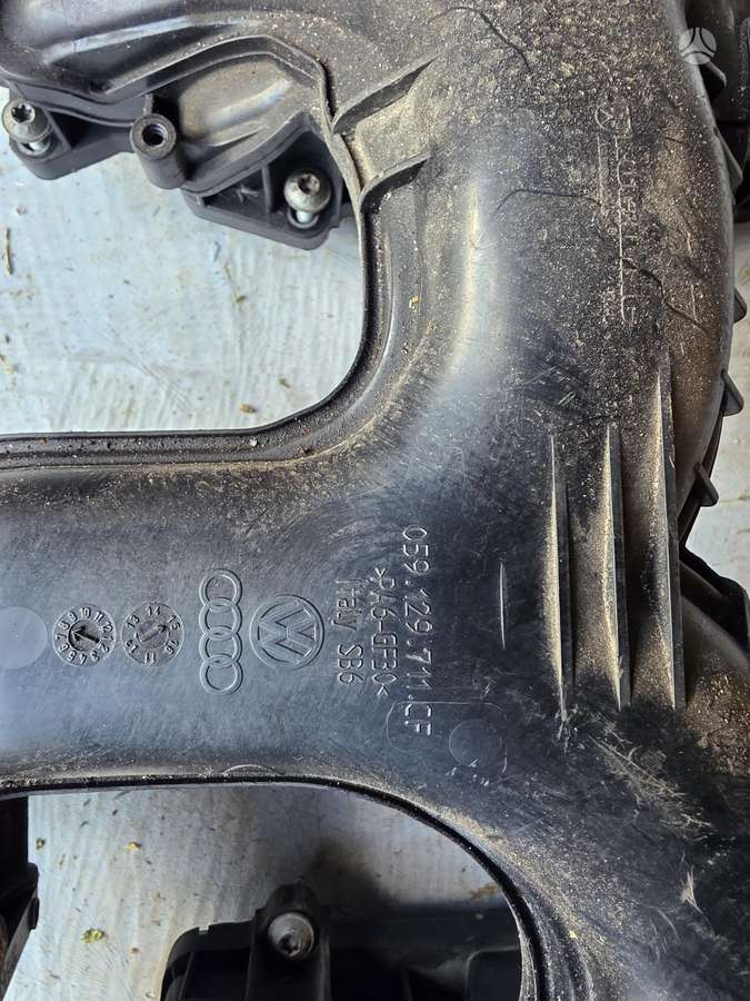 Audi A6, CTB, variklio detalės
