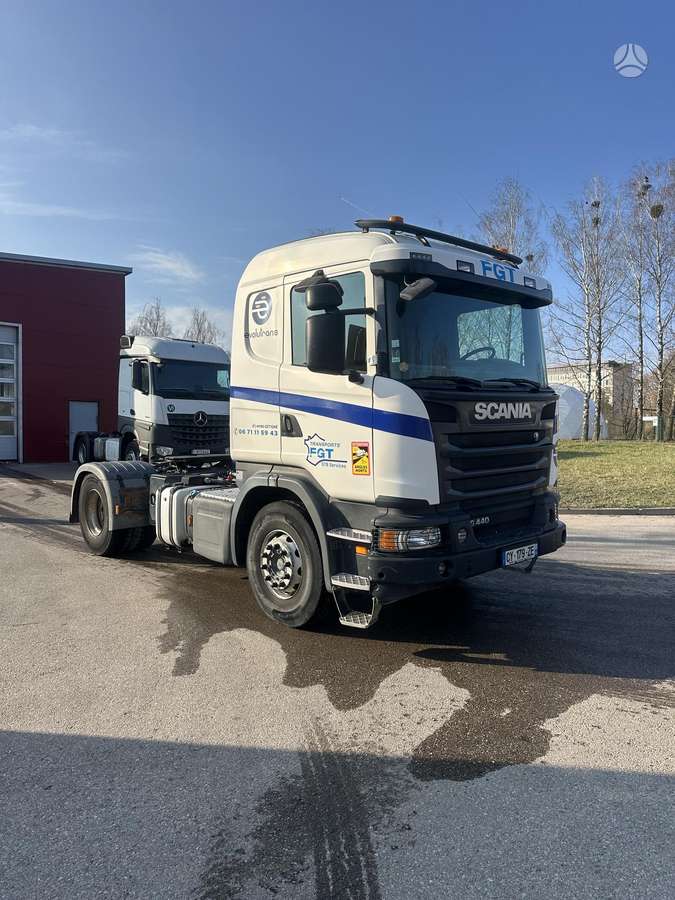 Scania G 440 Hidraulika, single sleeper