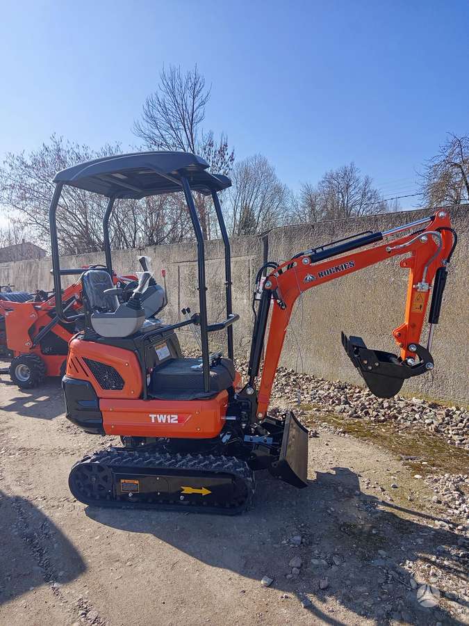 -Kita- Naujas TW12Pro, mini excavator