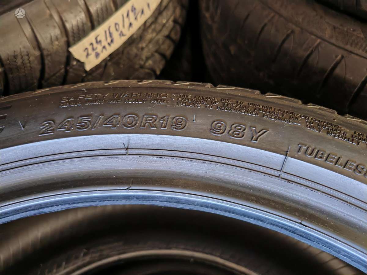 Bridgestone, vasarinės 245/40 R19
